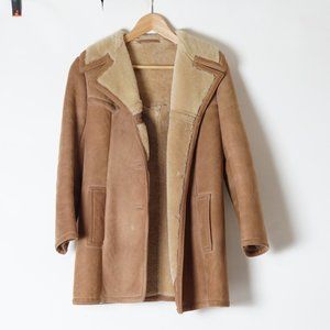 Vintage Sawyer of Napa Spring Lamb Shearling Coat